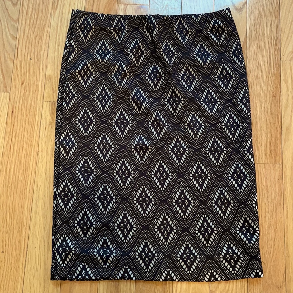 Renee C Elvira Lace Pencil Skirt